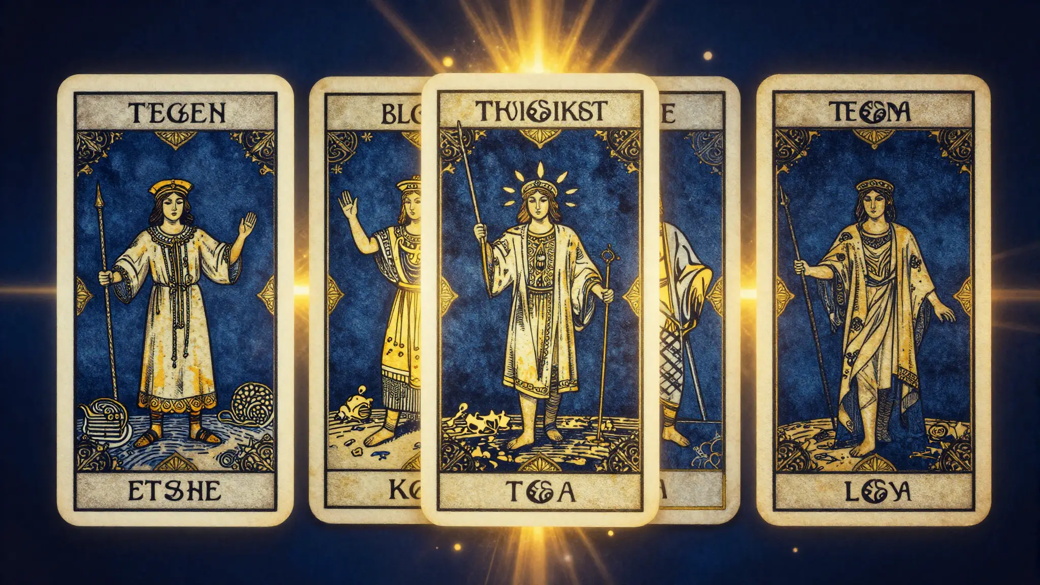 3 karty: minulost, přítomnost, budoucnost
