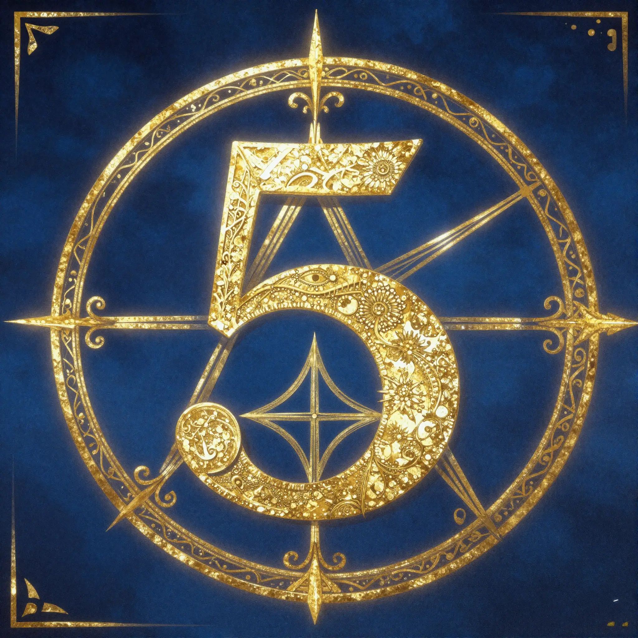 Symbol životního čísla 5