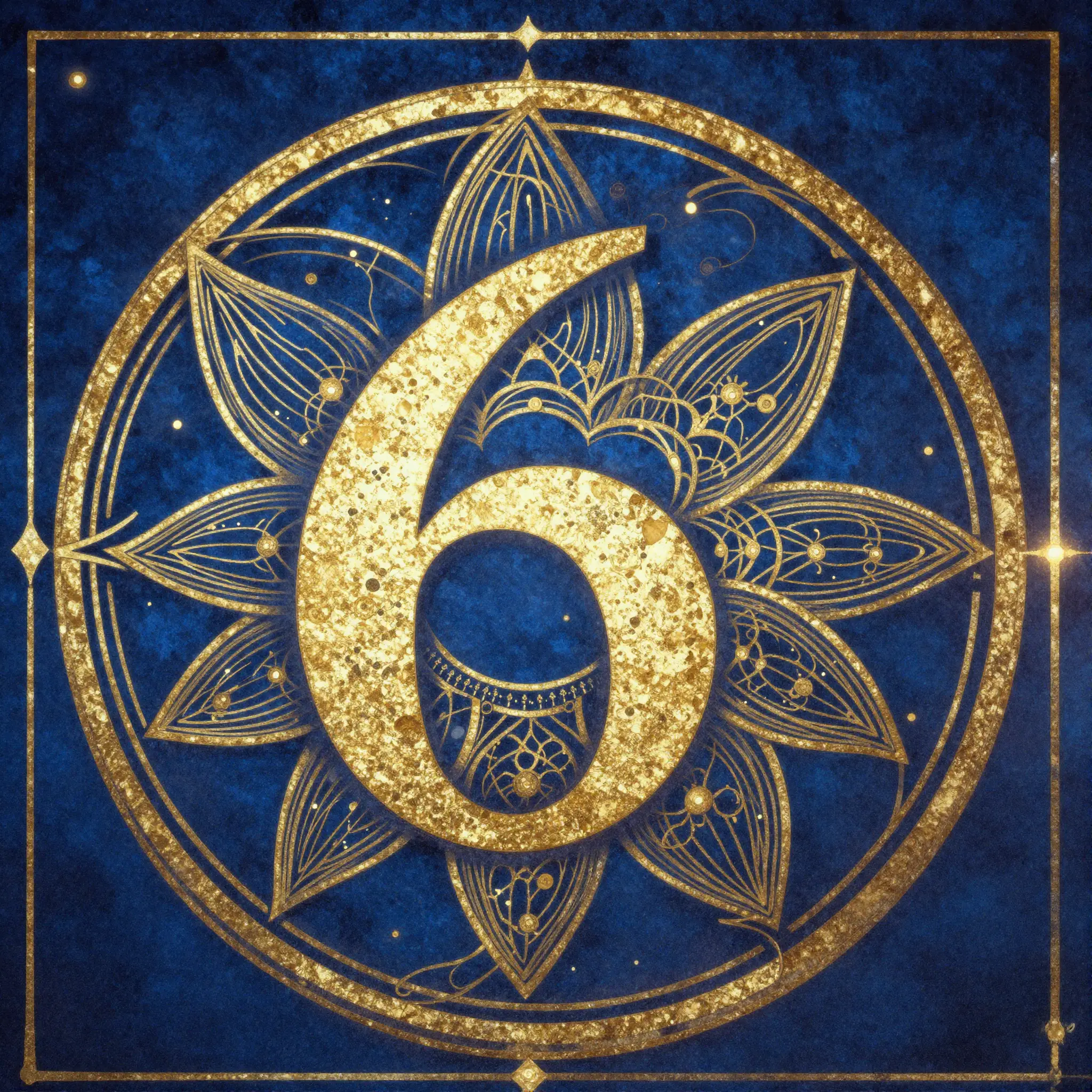 Symbol životního čísla 6