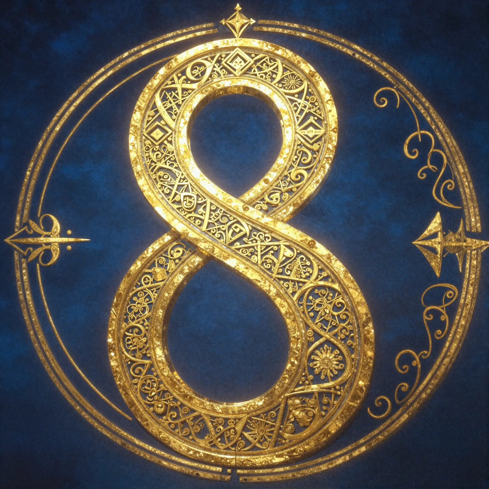 Symbol životního čísla 8